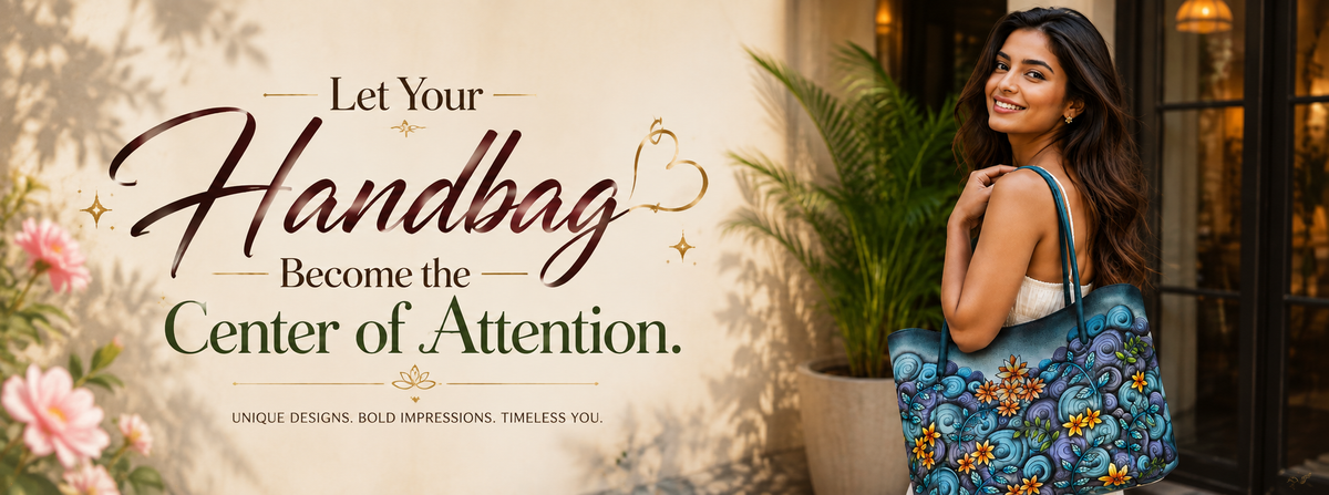How to Style an Artistic Handbag with Neutral Clothing?