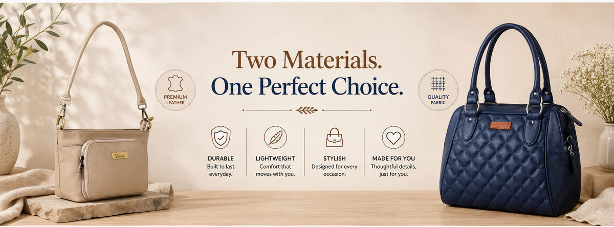 Genuine Leather vs Vegan Leather Bags: Which Should You Choose?