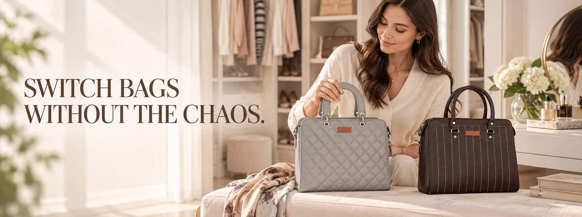 How to Switch Your Essentials from One Handbag to Another