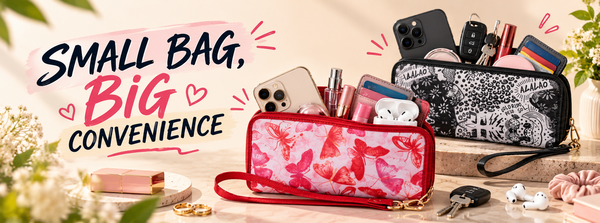 When a Wristlet Makes More Sense Than a Full-Size Handbag