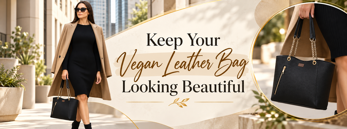 How to Care for a Vegan Leather Handbag During Everyday Use