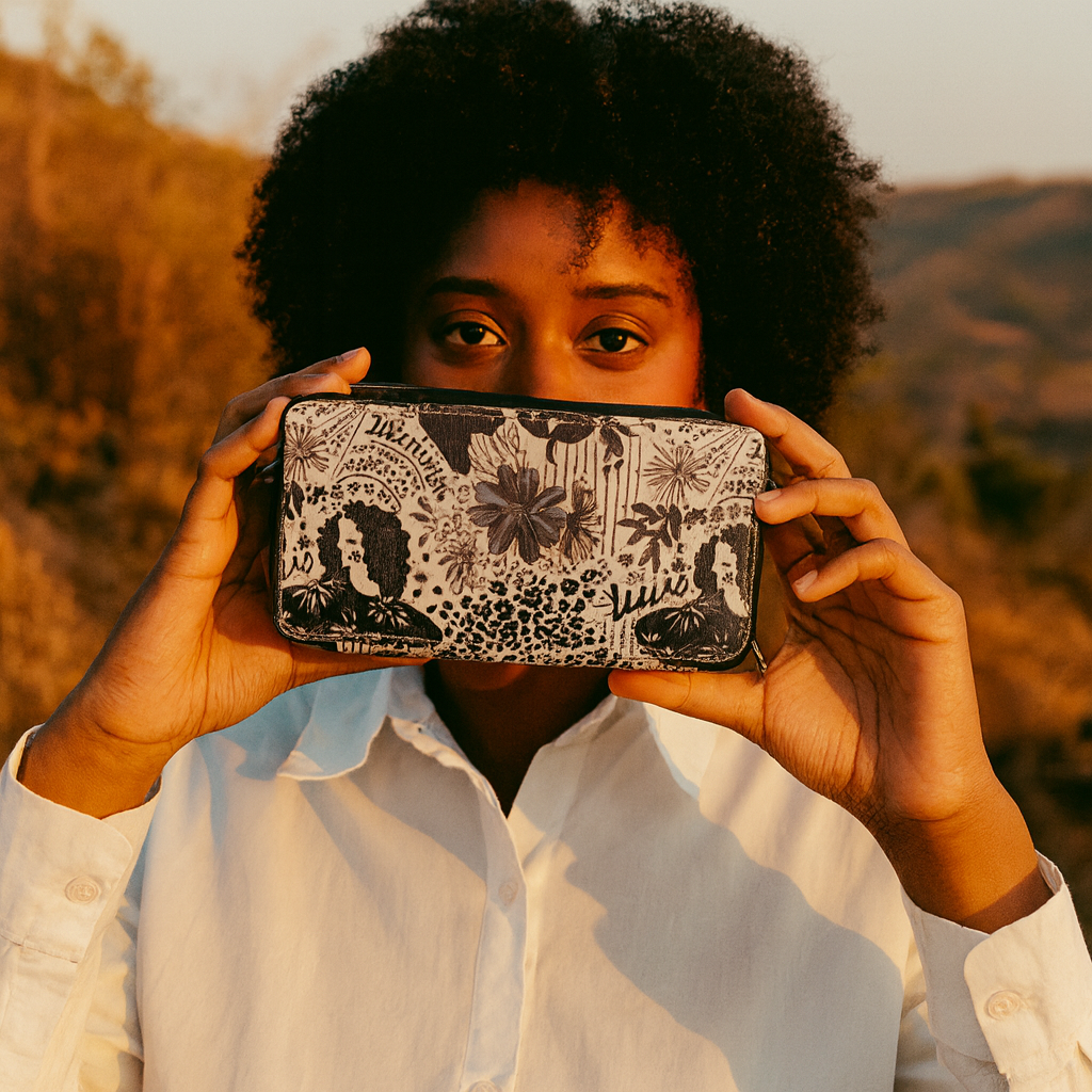 Women’s Printed Nylon Fabric 4-Pcs Combo Set –Hobo Bag, Wallet, Mobile Crossbody Wallet & Jewellery Pouch for Daily Use