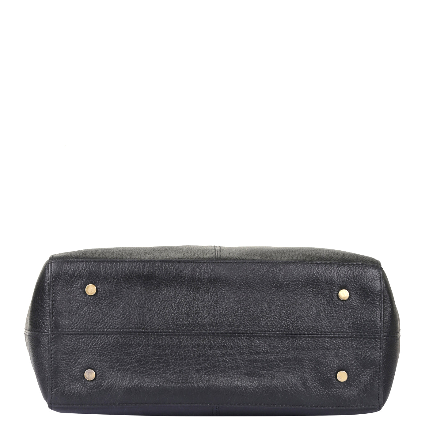 Sishka Black Tote Bag for Women – Elegant Genuine Leather Shoulder Handbag, Spacious Top Handle Satchel, Classic Ladies Purse for Office, Travel, Parties & Everyday Use (H 12" x W 15.25" x D 4.75").