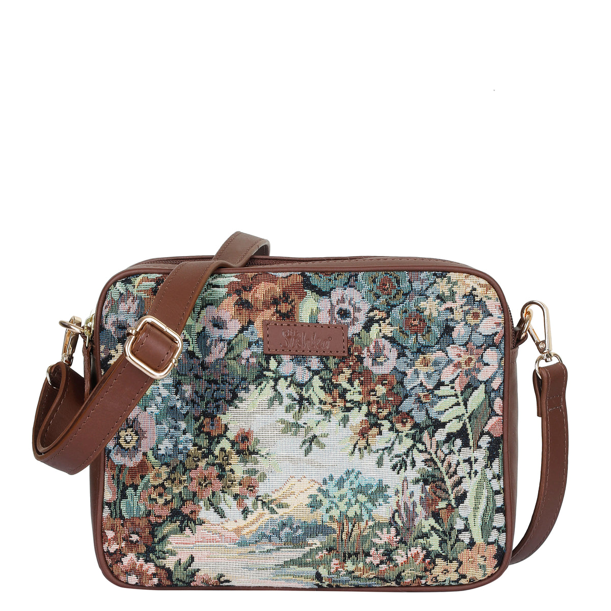 Reign Vermont Tapestry Sling Bag Backpack Unique Design Shoulder Purse‎ Renew rPET Sling Backpack - Custom Branded Promotional Sling  main image 2