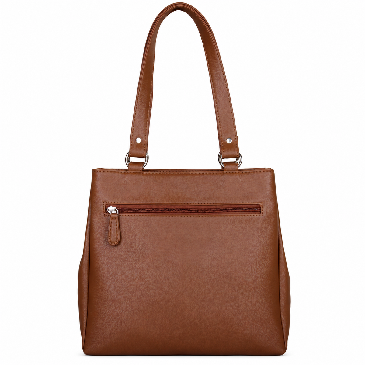 Women’s Printed Vegan Leather Tote Shoulder Bag – Multi-Compartment Handbag for Daily Use, Work & Travel
