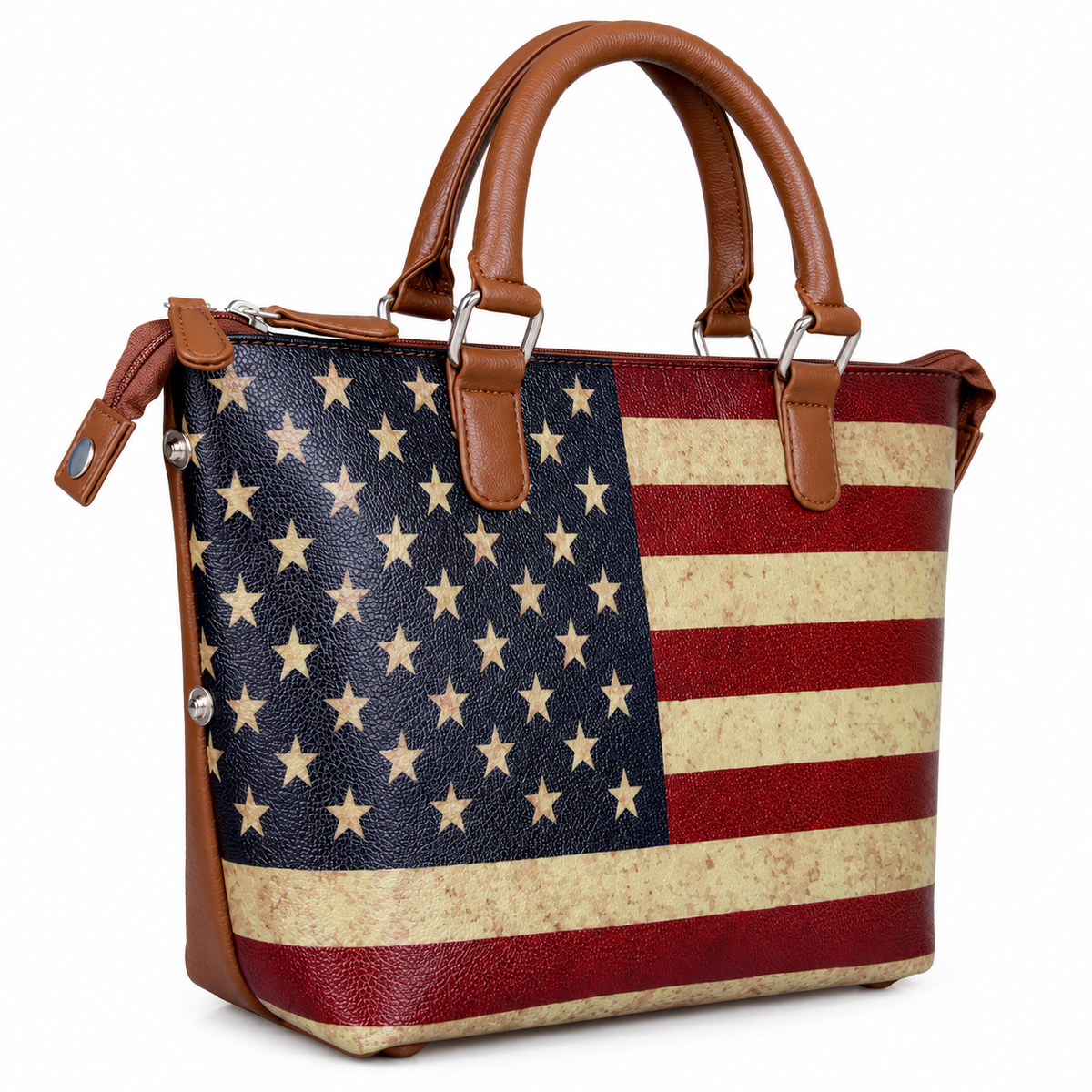 Women’s Vegan Leather 3-in-1 Printed Convertible Shoulder Bag – Stylish Top Handle Crossbody & Handbag Purse – Everyday Use
