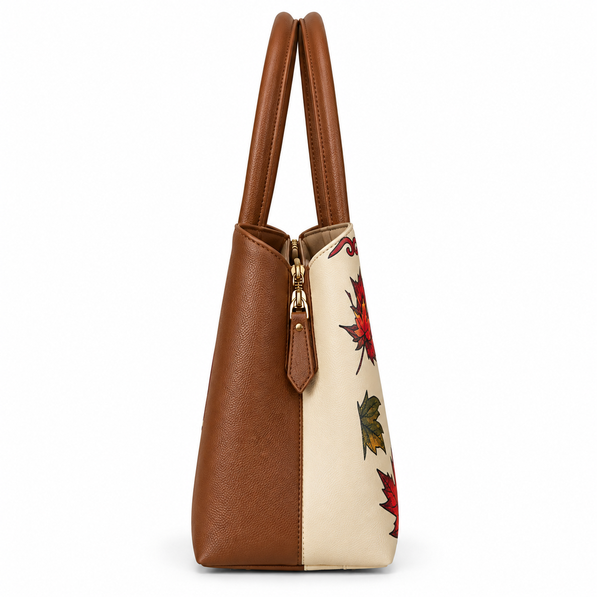 Vegan Leather Printed Carryall Tote for Women – Stylish Shoulder, Top Handle & Handbag for Ladies – Office, Work, Travel & Daily Use