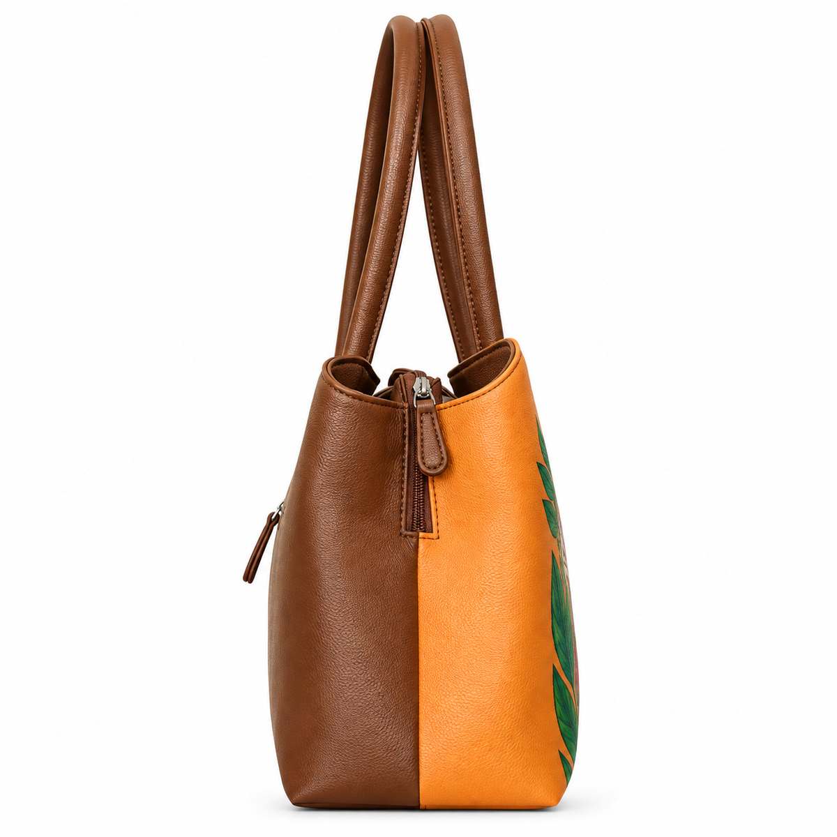 Vegan Leather Printed Carryall Tote for Women – Stylish Shoulder, Top Handle & Handbag for Ladies – Office, Work, Travel & Daily Use