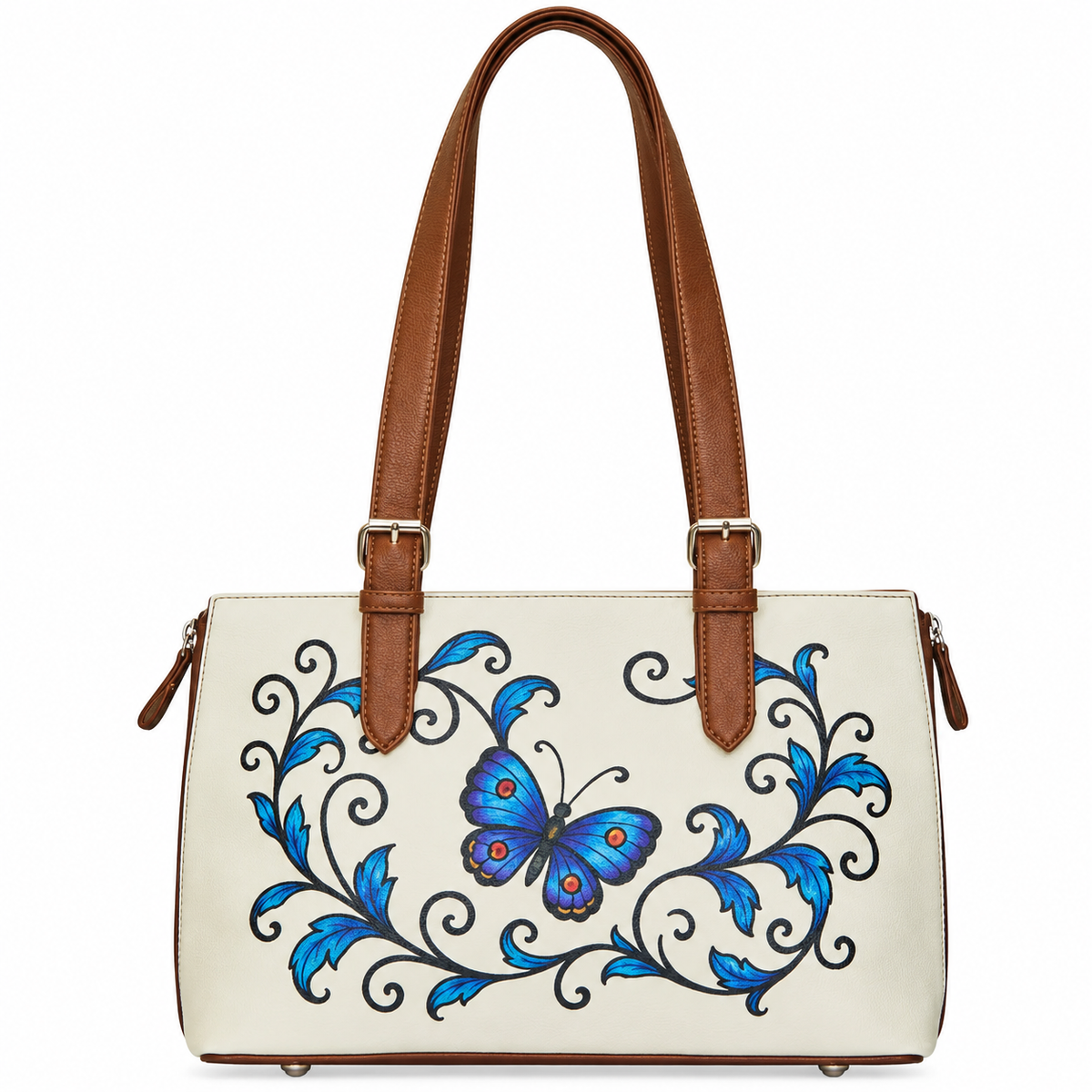 Tote Bag for Ladies'– Women's Printed Vegan Leather Shoulder, Handbag & Top Handle Purse – Travel, Work & Daily Use