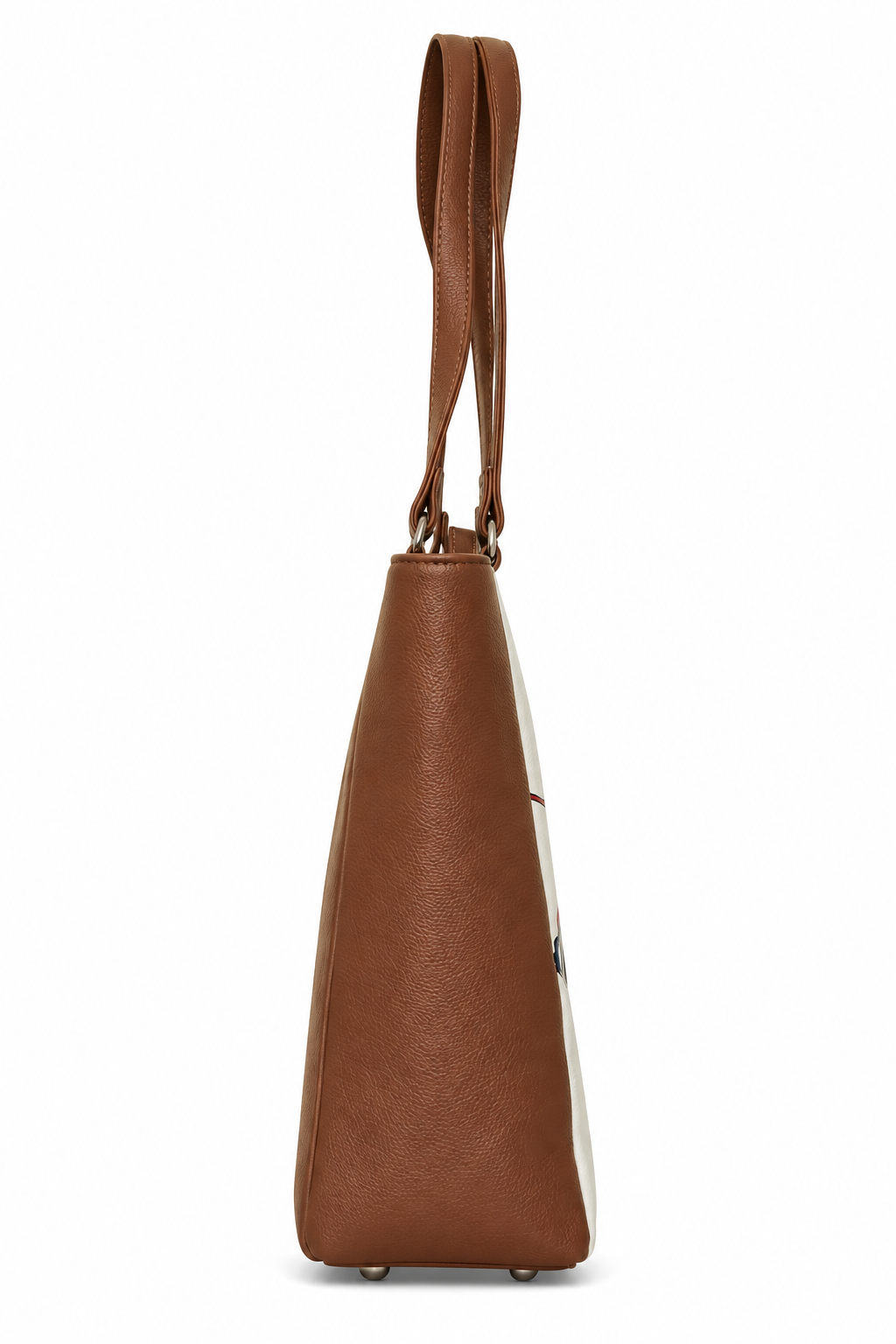 Vegan Leather Ladies' Shoulder Tote Bag– Printed Top Handle Handbag for Women – Work, Travel & Daily Use