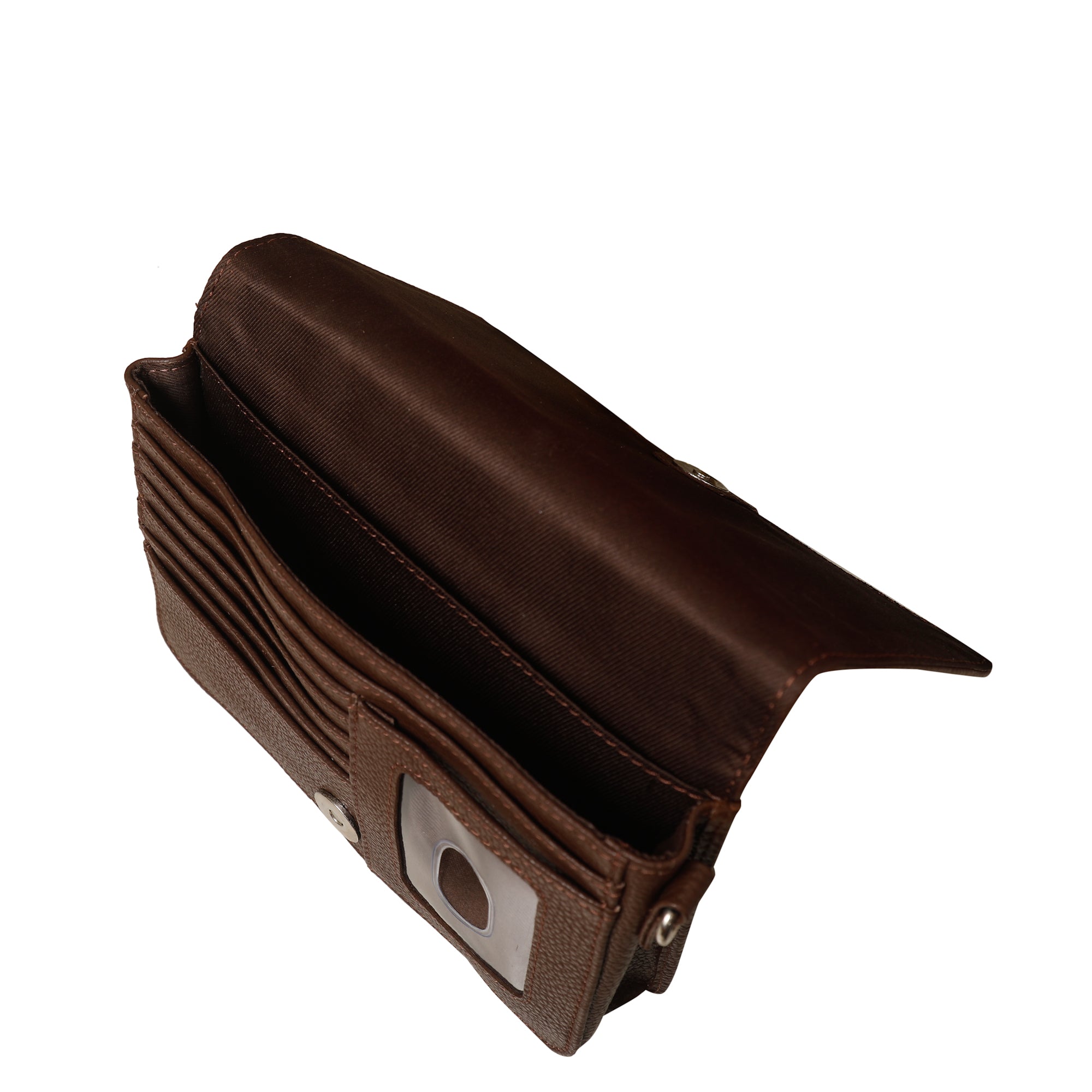 Genuine Leather Light Brown Crossbody Shoulder Bag for Men & Women – Sling Messenger Bag for Work, Business, Travel & Daily Use