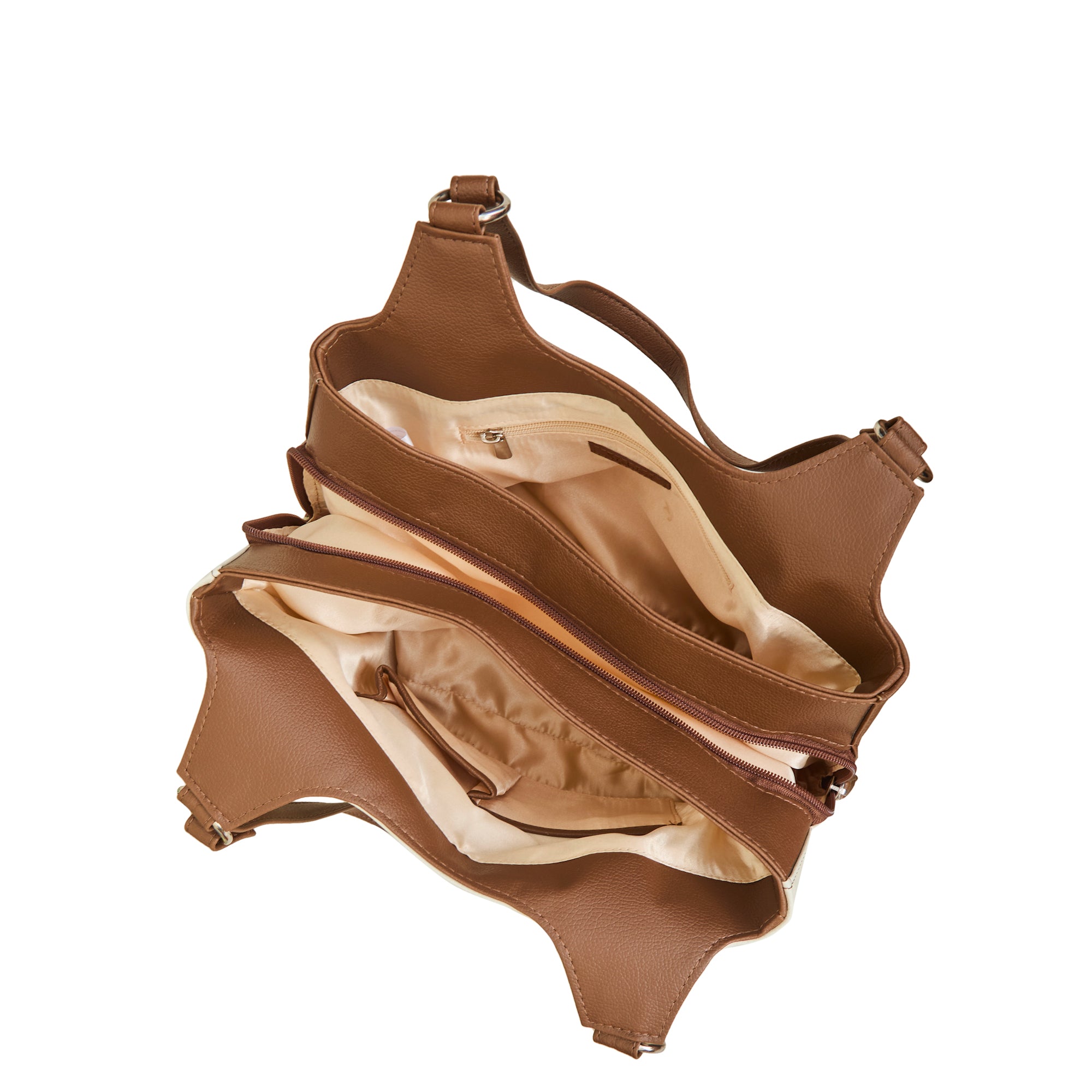 Printed Genuine Leather Shoulder Tote Bag for Women – Stylish Top Handle Handbag Purse– Travel, Office & Daily Use