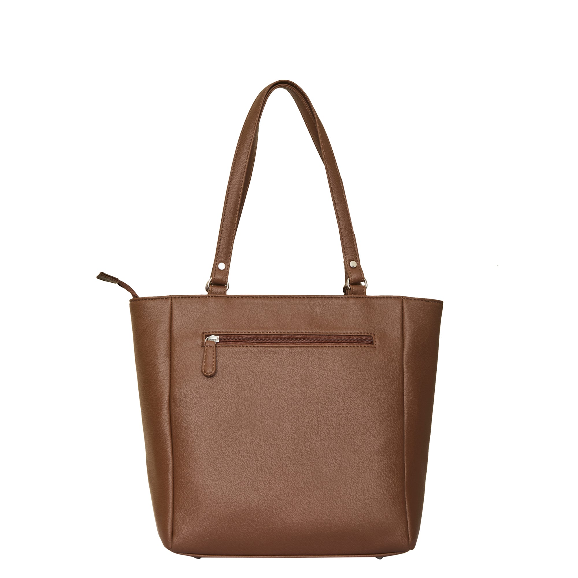 Genuine Leather Ladies' Shoulder Tote Bag– Printed Top Handle Handbag for Women – Work, Travel & Daily Use