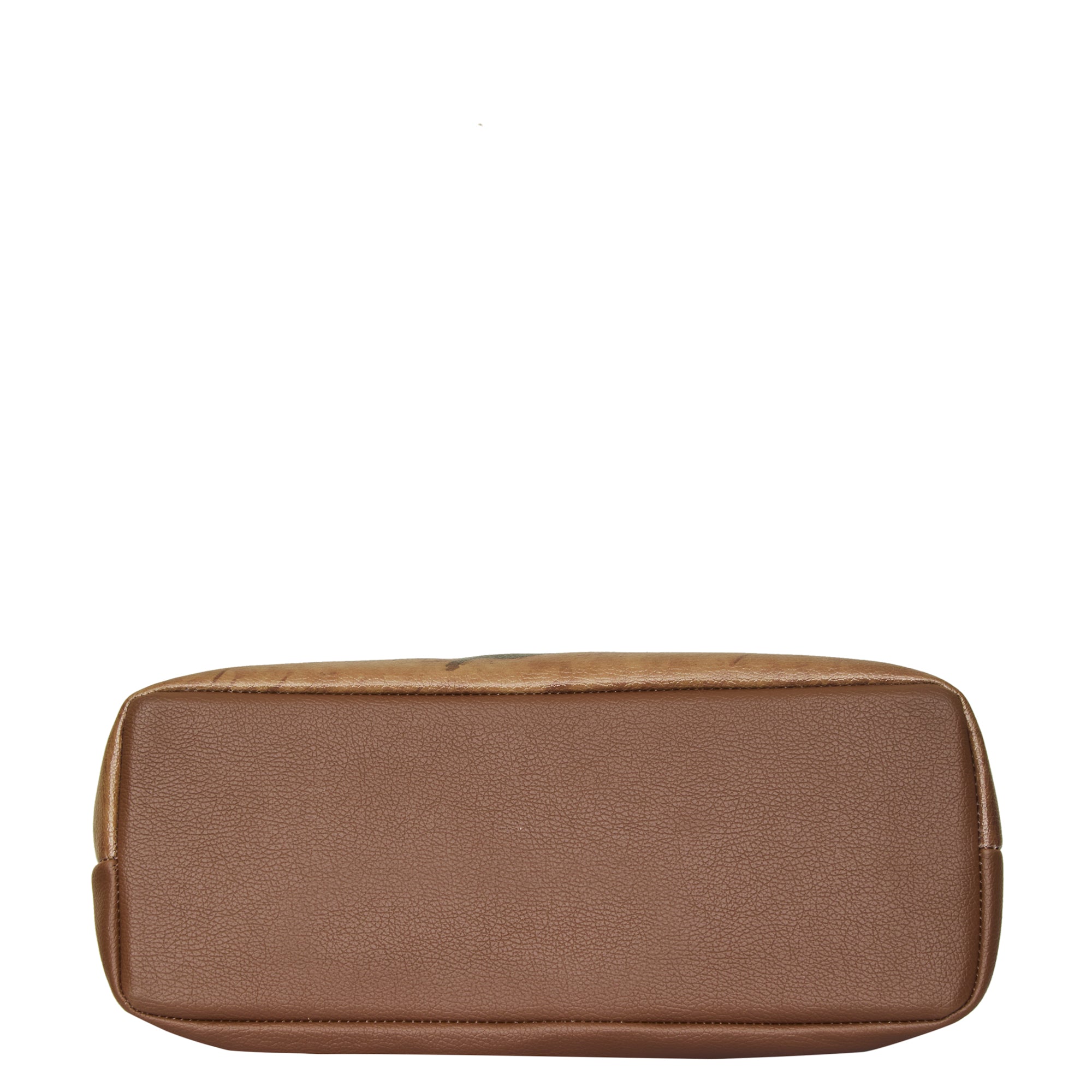 Printed Genuine Leather Shoulder Tote Bag for Women – Stylish Top Handle Handbag Purse– Travel, Office & Daily Use