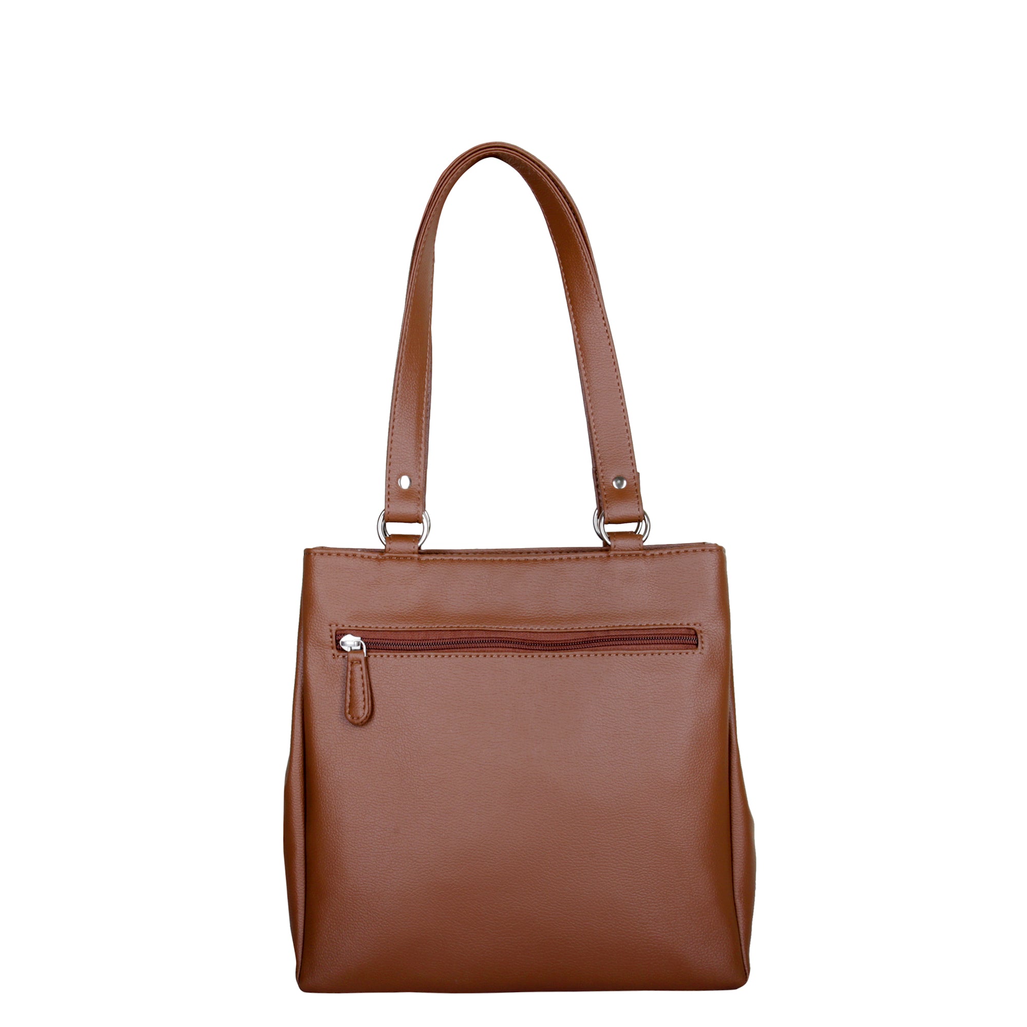 Women’s Printed Leather Tote Shoulder Bag – Multi-Compartment Handbag for Daily Use, Work & Travel