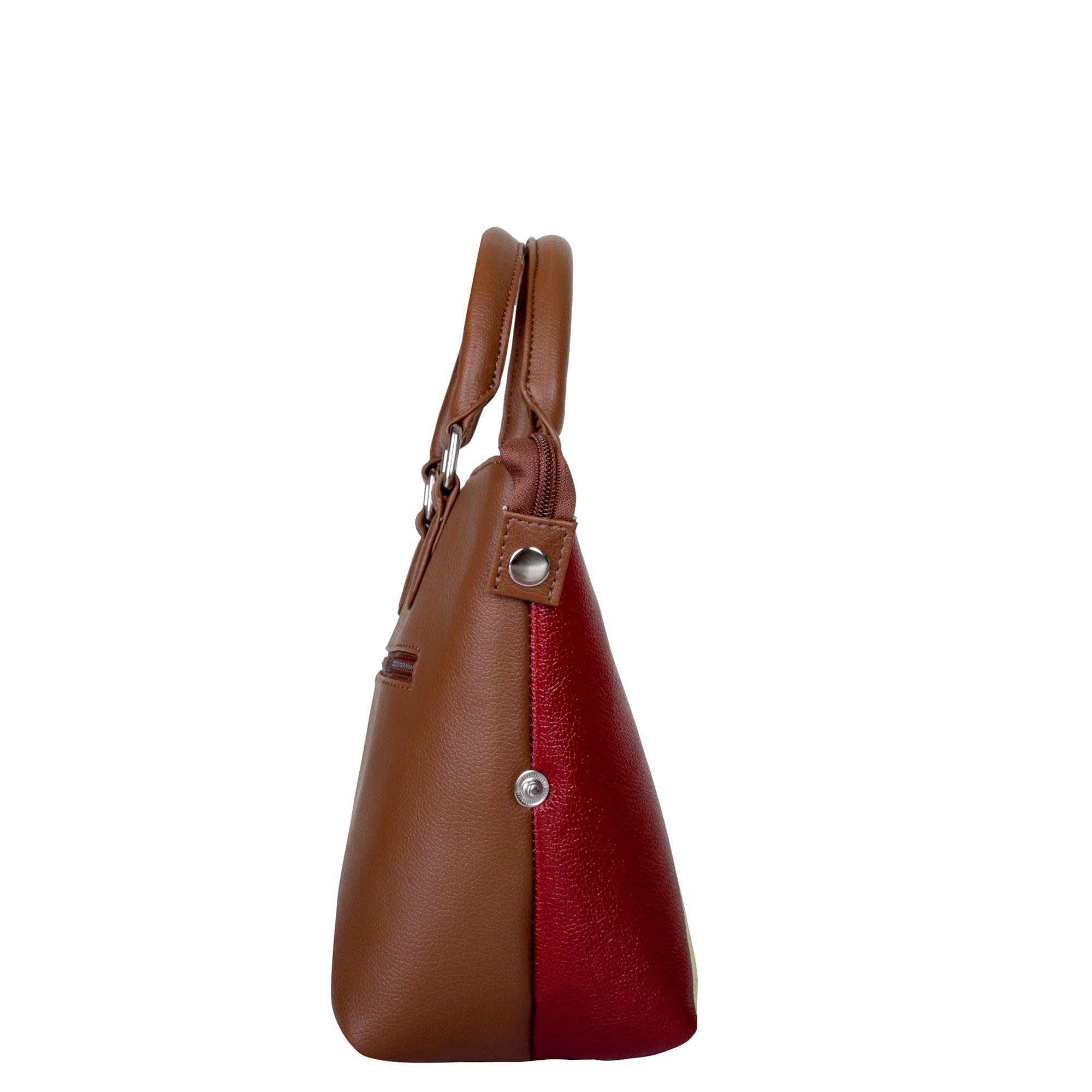 Women’s Genuine Leather 3-in-1 Printed Convertible Shoulder Bag – Stylish Top Handle Crossbody & Handbag Purse – Everyday Use