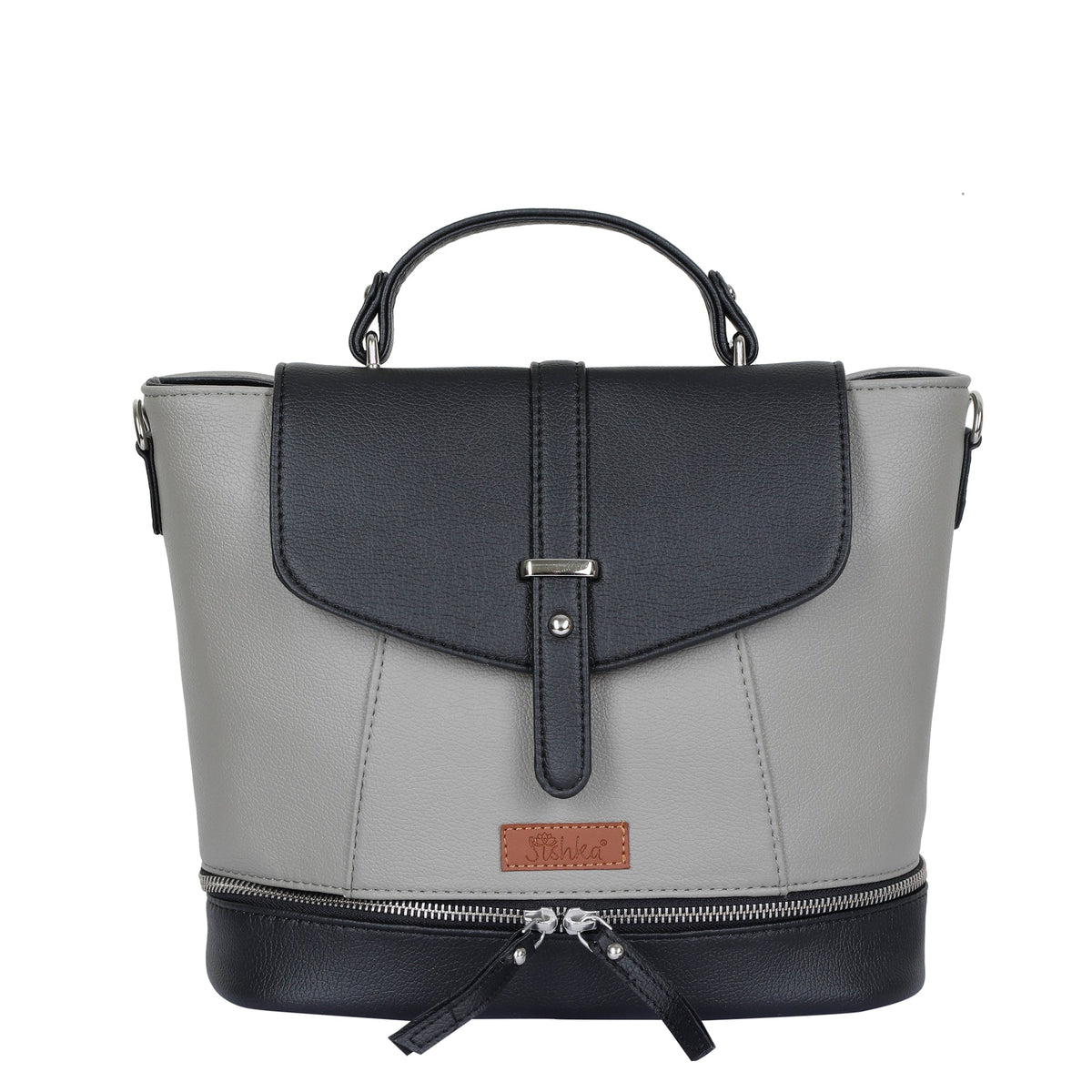 Vegan Leather Backpack Purse Convertible Shoulder Bag Travel Work Bag Shop Wavia Bag Plus - OLEADA: Large Leather Laptop Work  main image 3