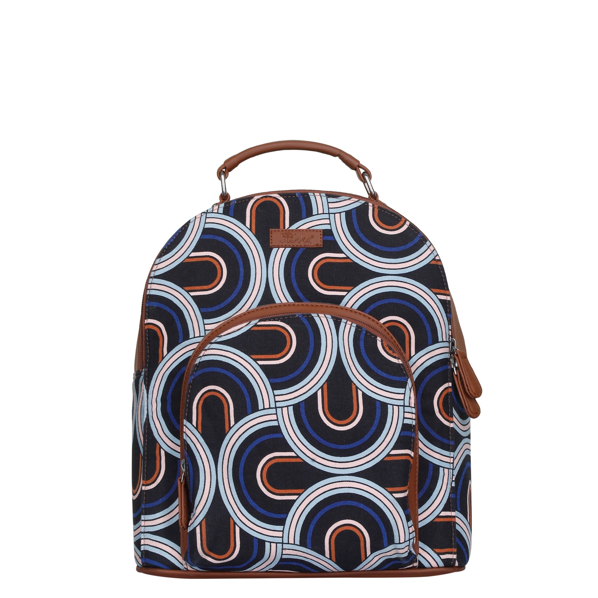 backpack travel stylish Women's Abstract Canvas Travel Backpack