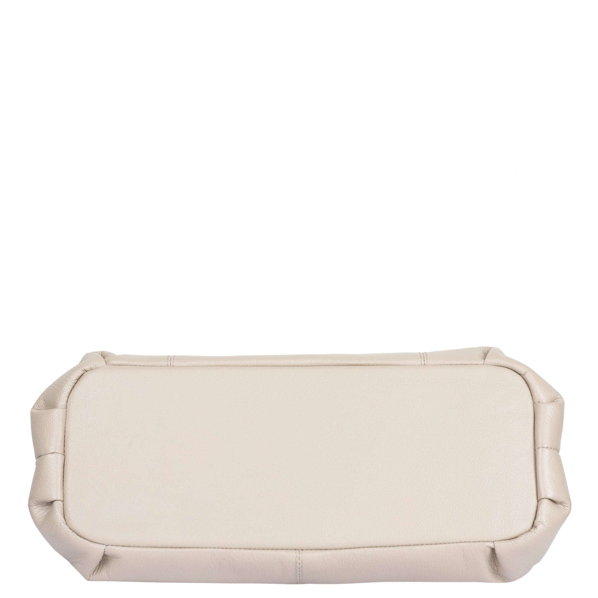 Ladies Genuine Leather Shoulder Bag – Taupe Colour Tote Purse, Handbag for Work, Travel & Daily Use