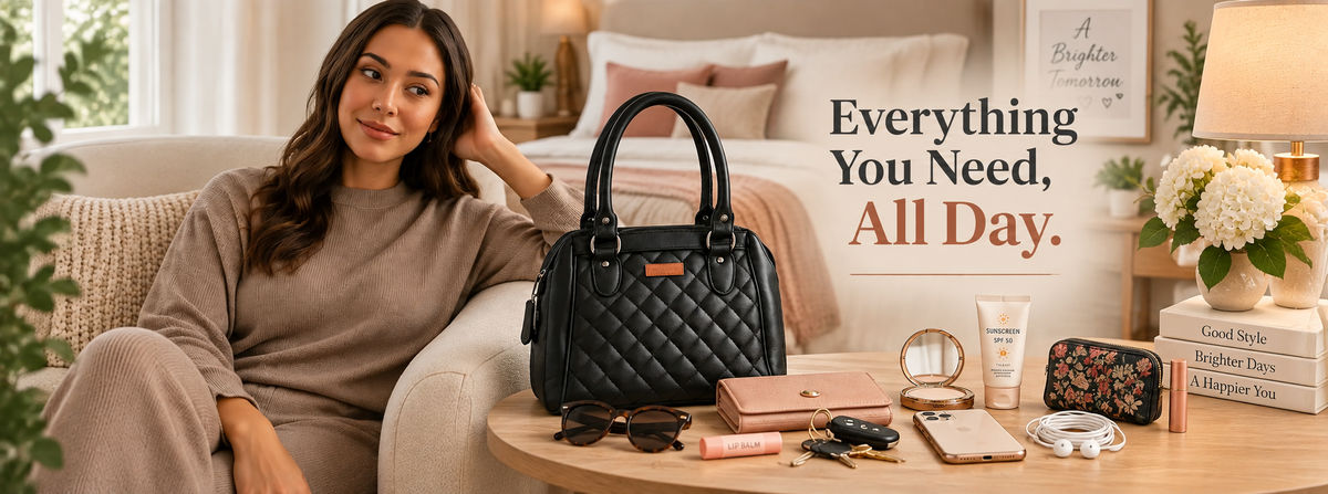 What to Keep in Your Handbag for a Full Day Out