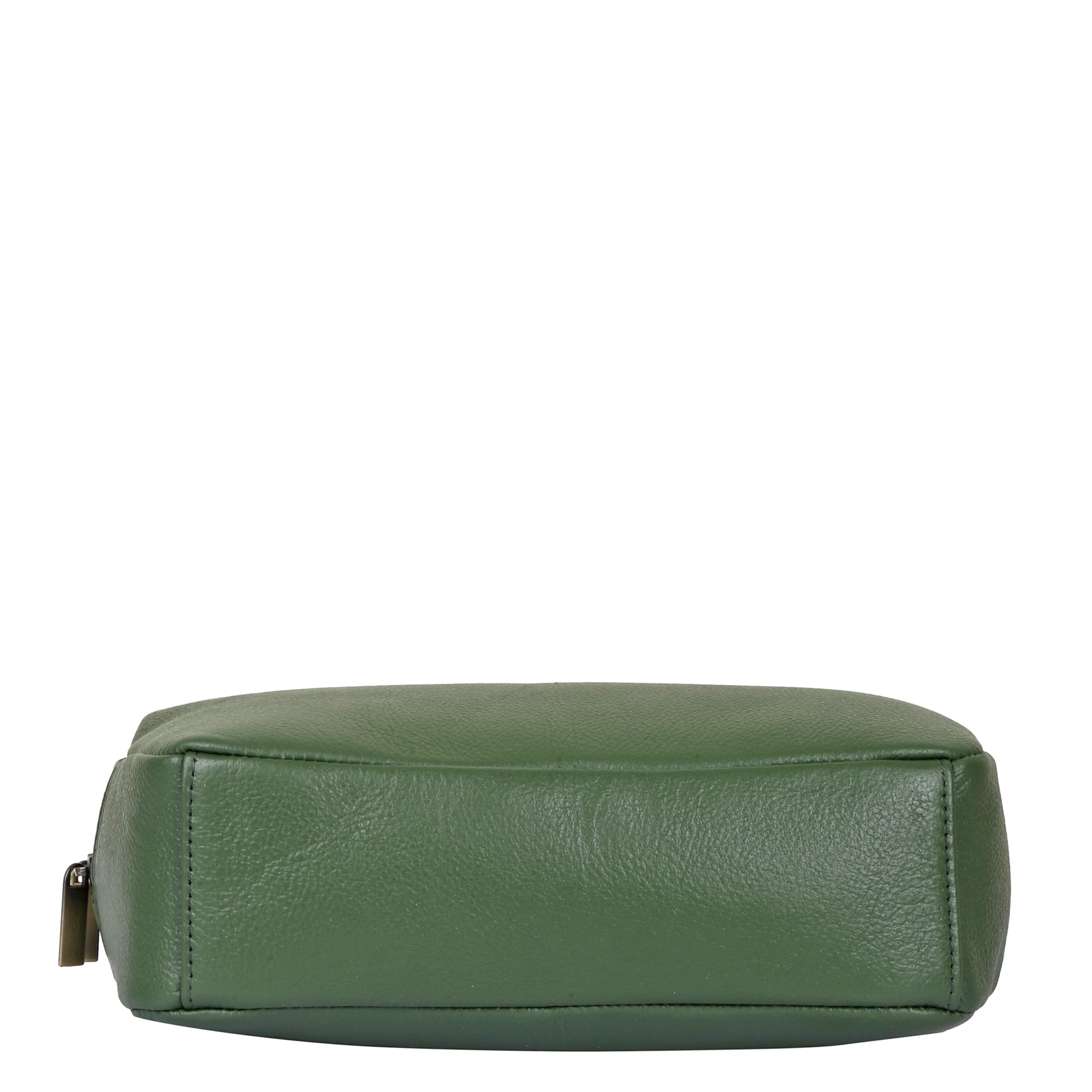 Olive Genuine Leather Satchel Bag – Women’s Designer Tote Handbag