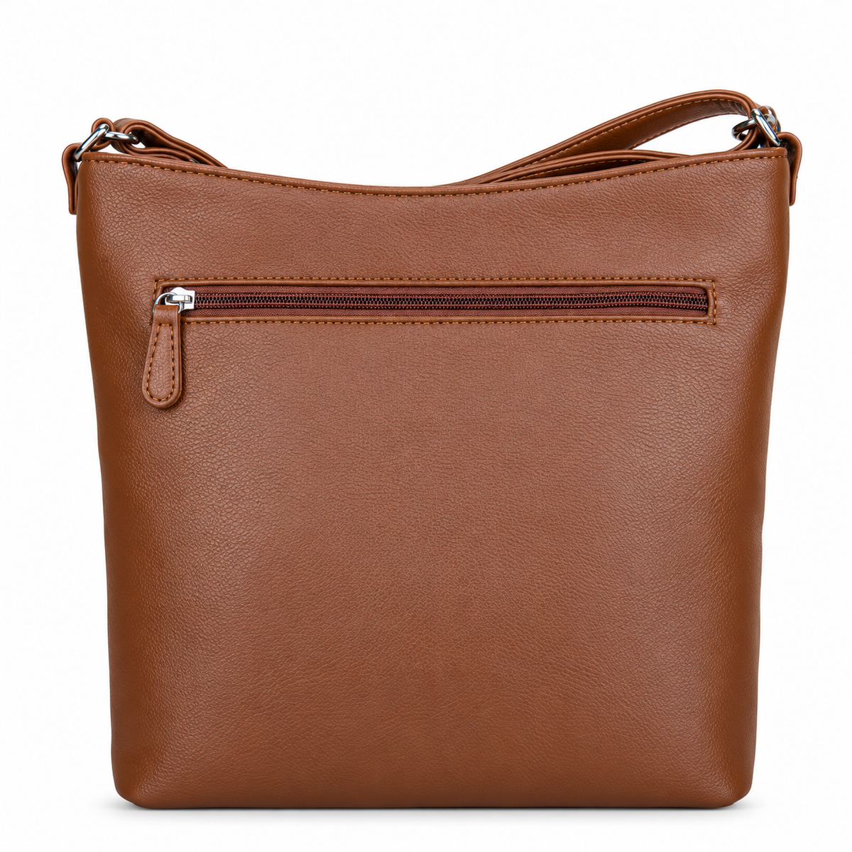 Printed Vegan Leather Crossbody Bag – Adjustable Sling & Over the Shoulder Bag for Women – Stylish Handbag & Travel Purse
