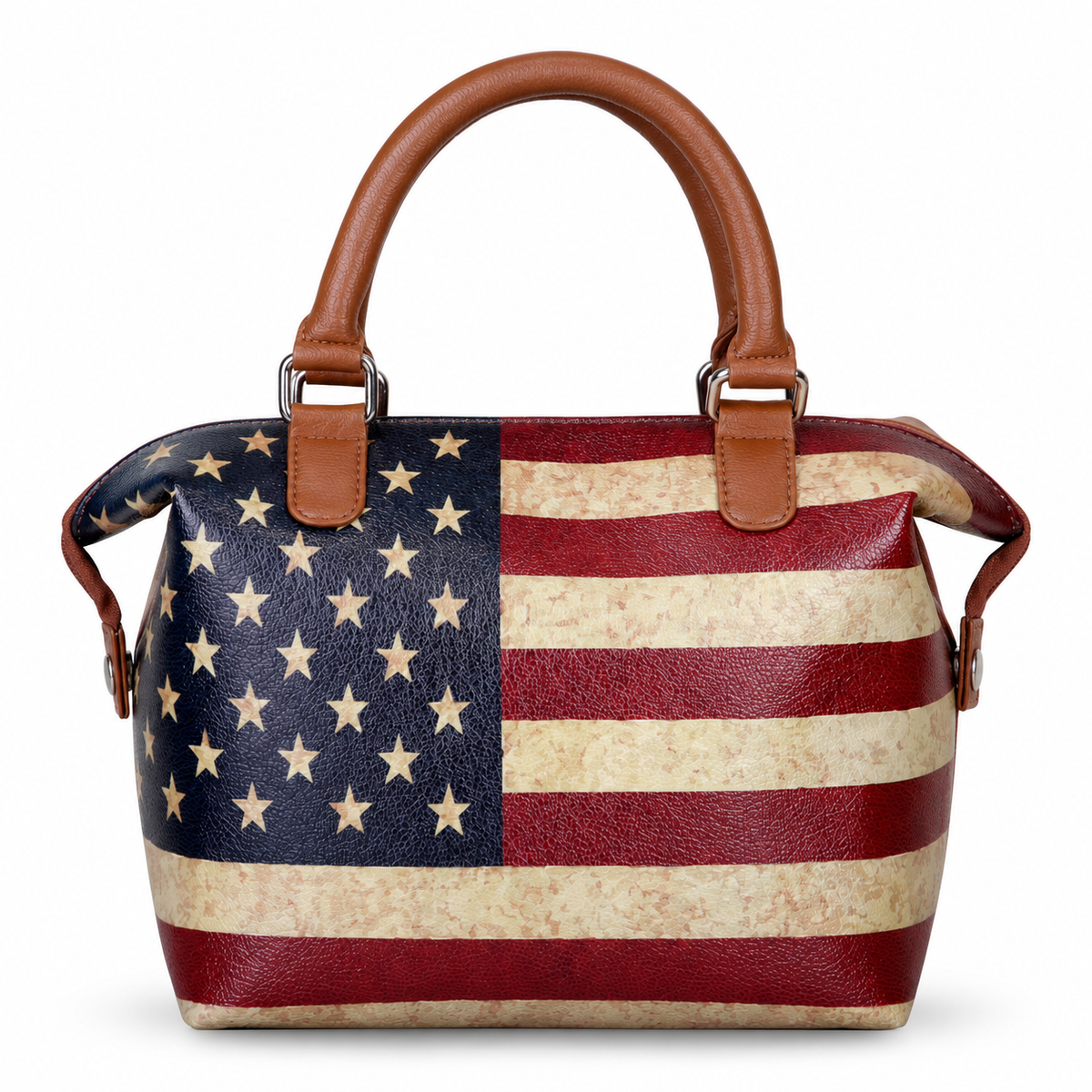 Women’s Vegan Leather 3-in-1 Printed Convertible Shoulder Bag – Stylish Top Handle Crossbody  & Handbag  Purse – Everyday Use
