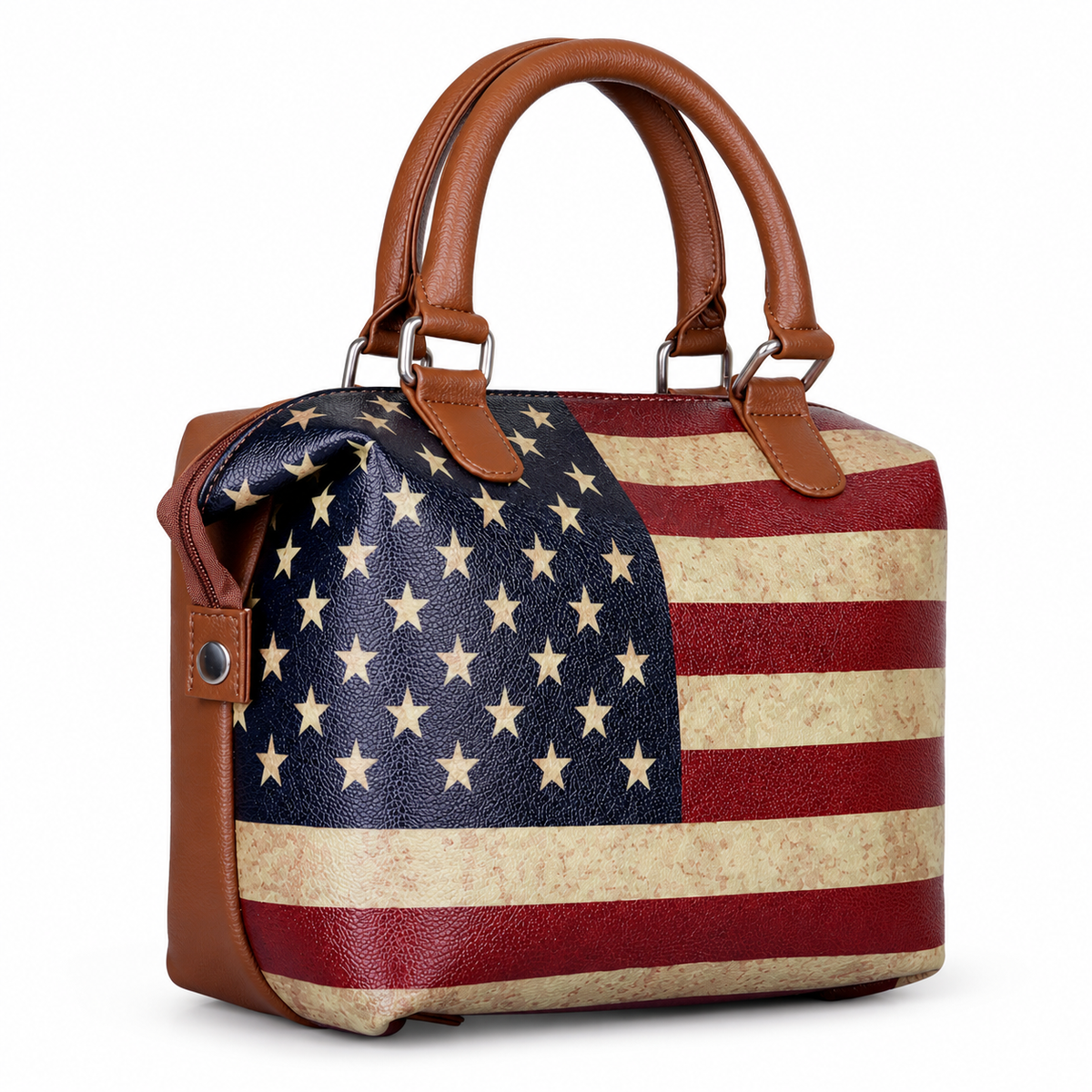 Women’s Vegan Leather 3-in-1 Printed Convertible Shoulder Bag – Stylish Top Handle Crossbody  & Handbag  Purse – Everyday Use