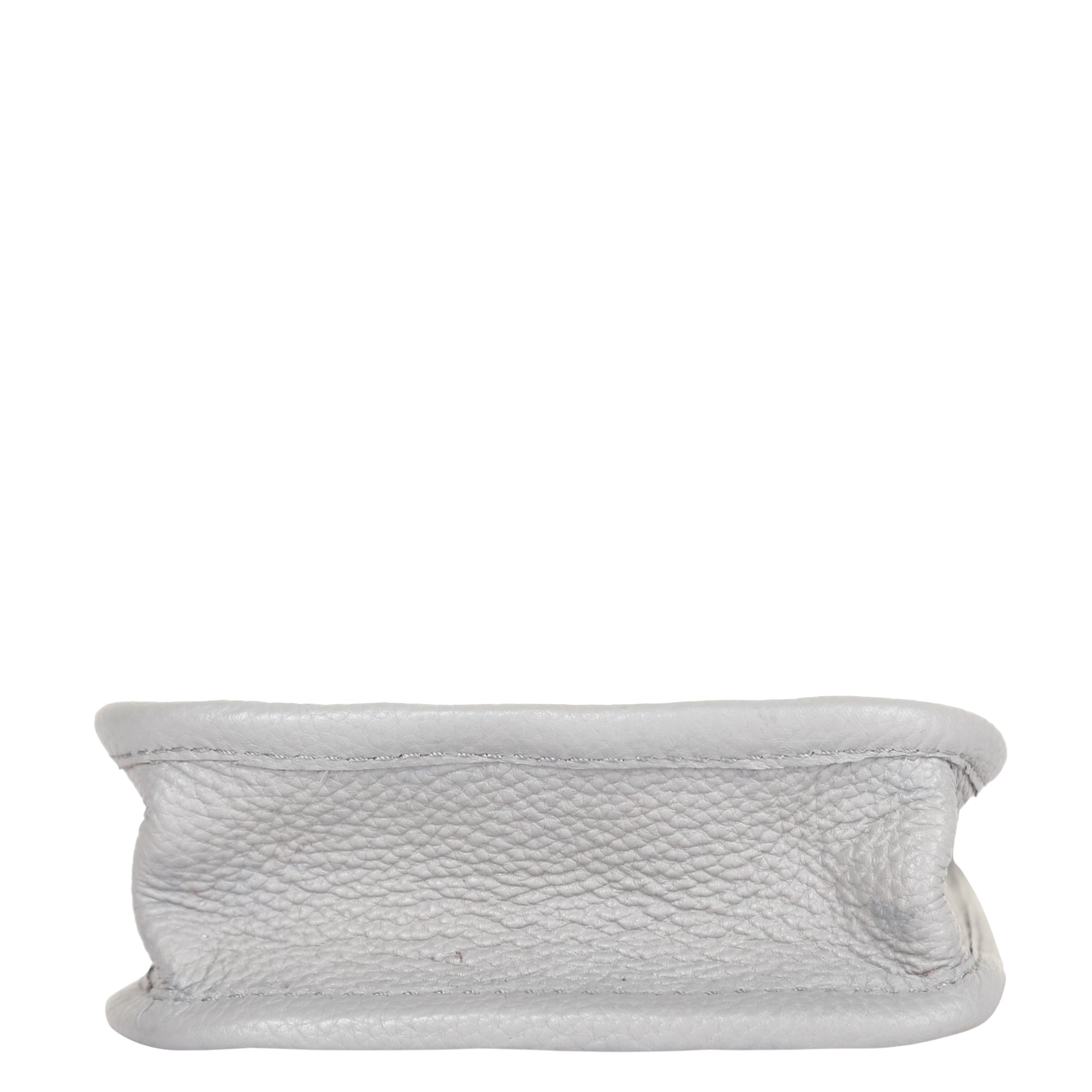 Grey -Leather Crossbody Phone Sling Wallet Bag – Shoulder Messenger Bag for Daily Use, Work & Travel for Men and Women