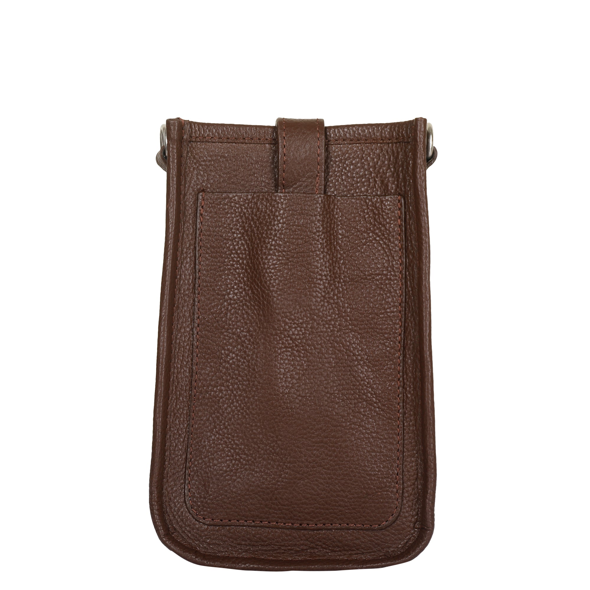 Light Brown -Leather Crossbody Phone Sling Wallet Bag – Shoulder Messenger Bag for Daily Use, Work & Travel for Men and Women