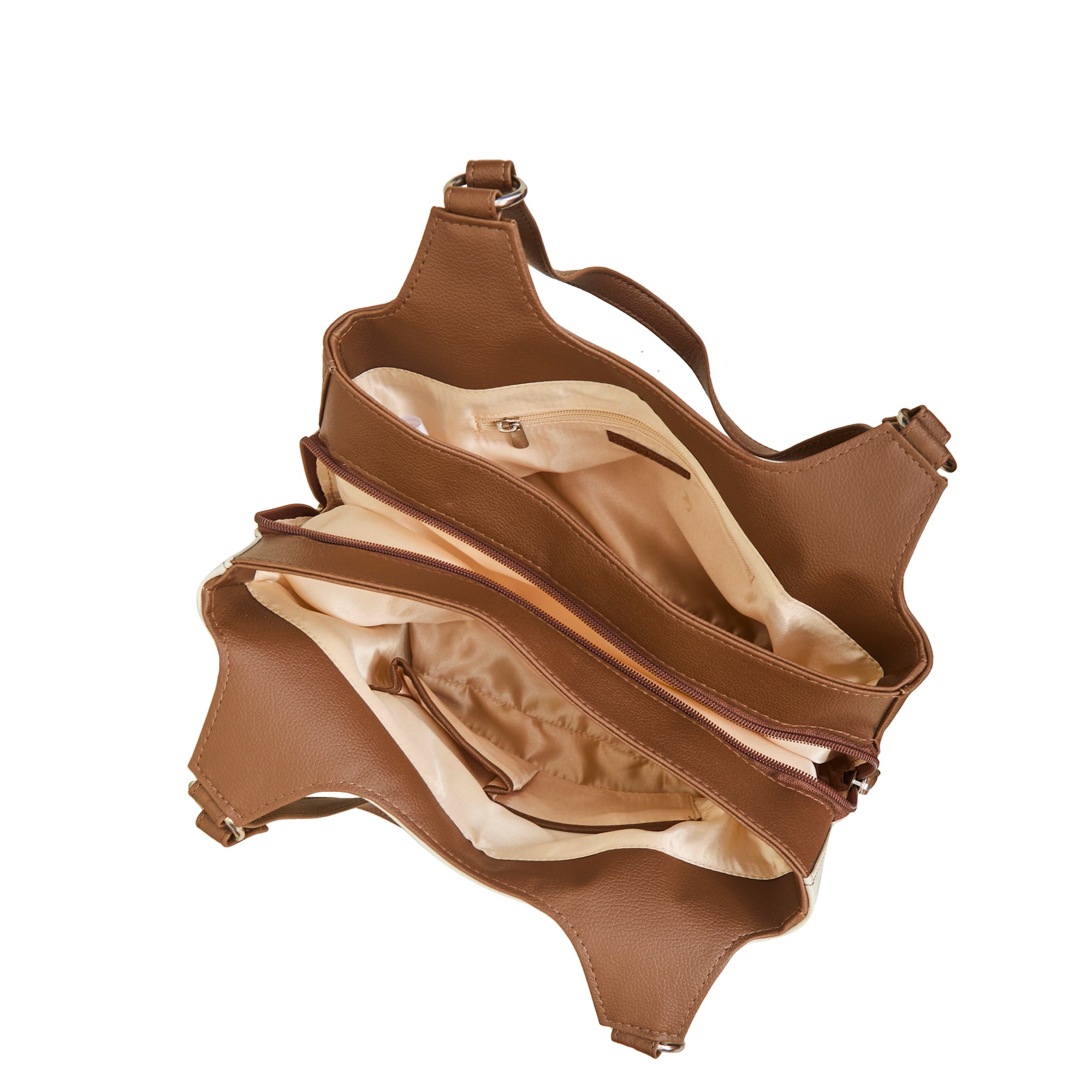 Printed Genuine Leather Shoulder Tote Bag for Women – Stylish Top Handle Handbag Purse– Travel, Office & Daily Use