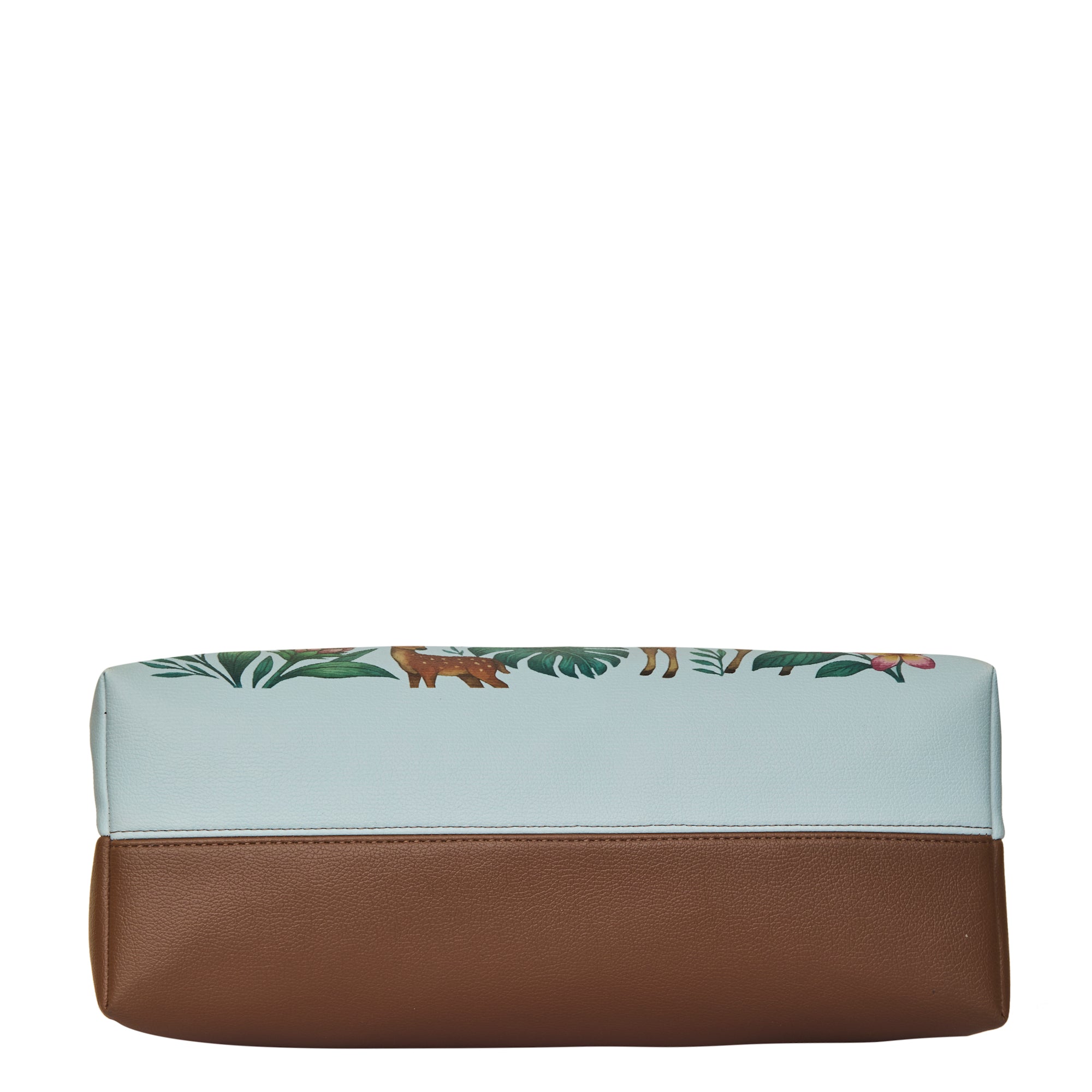 Genuine Leather Printed Carryall Tote for Women – Stylish Shoulder, Top Handle & Handbag for Ladies – Office, Work, Travel & Daily Use