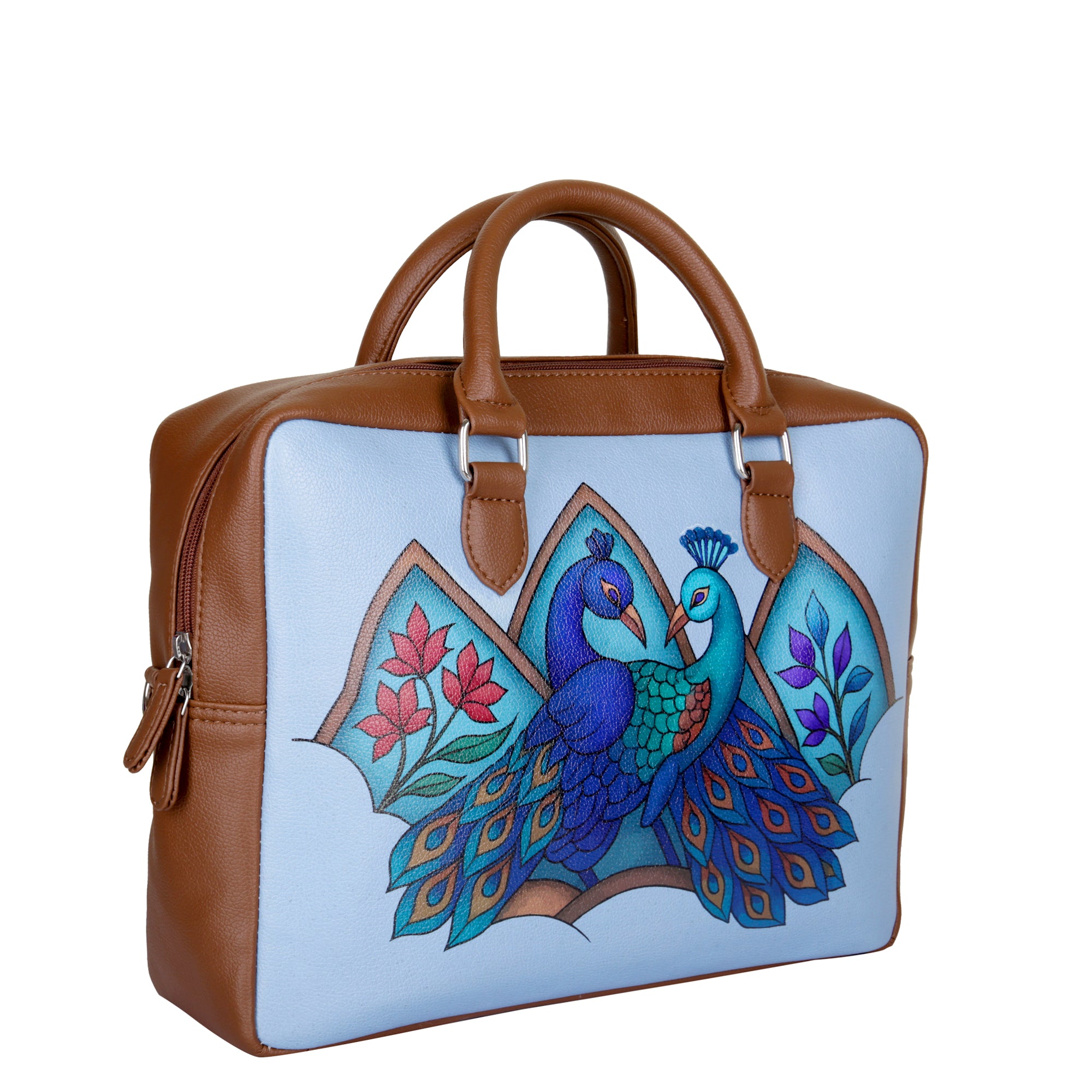 Women's Leather Crossbody Bag with Top Handle – Versatile Printed  Shoulder, Tote & Business Handbag – Work, Travel & Daily Use