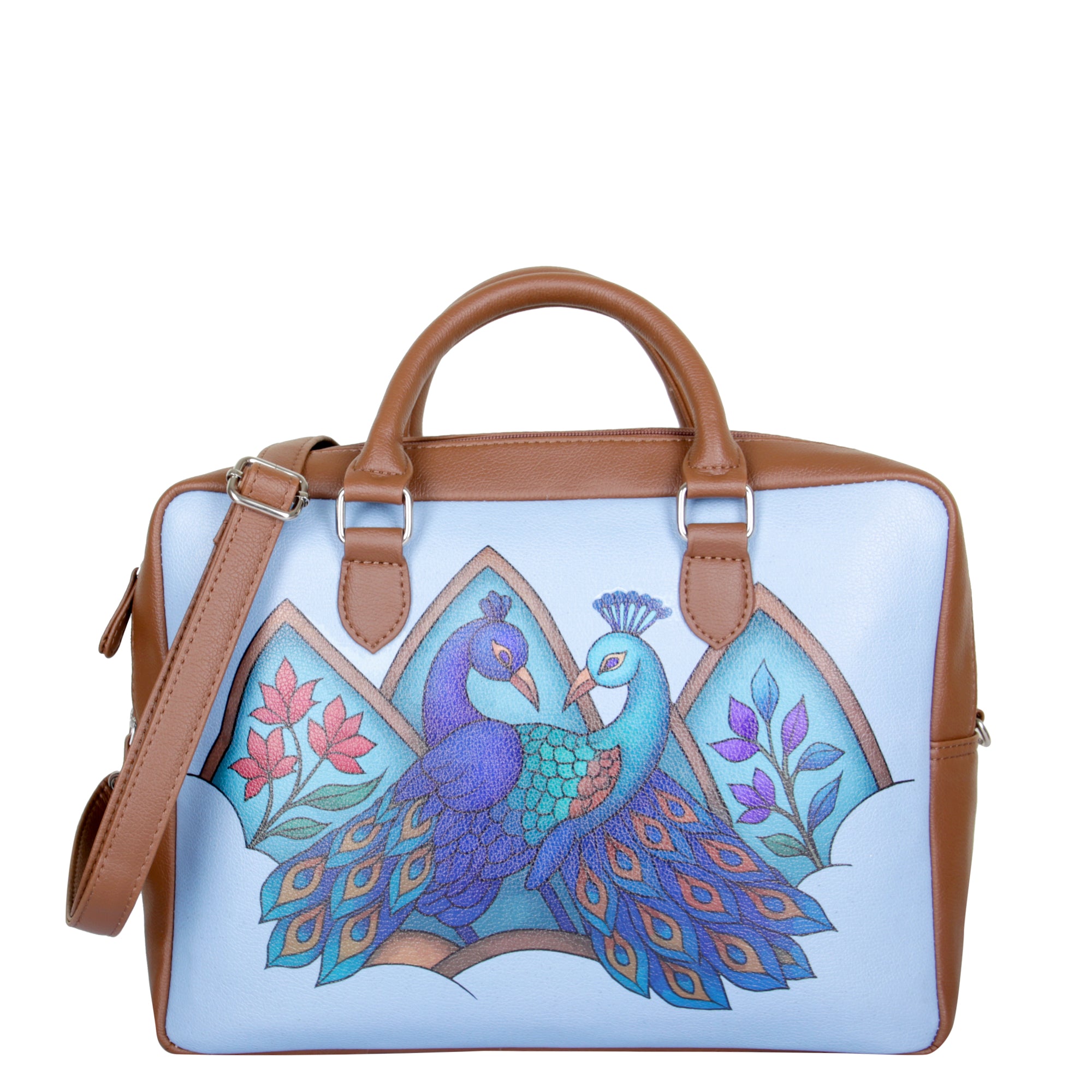 Women's Leather Crossbody Bag with Top Handle – Versatile Printed  Shoulder, Tote & Business Handbag – Work, Travel & Daily Use