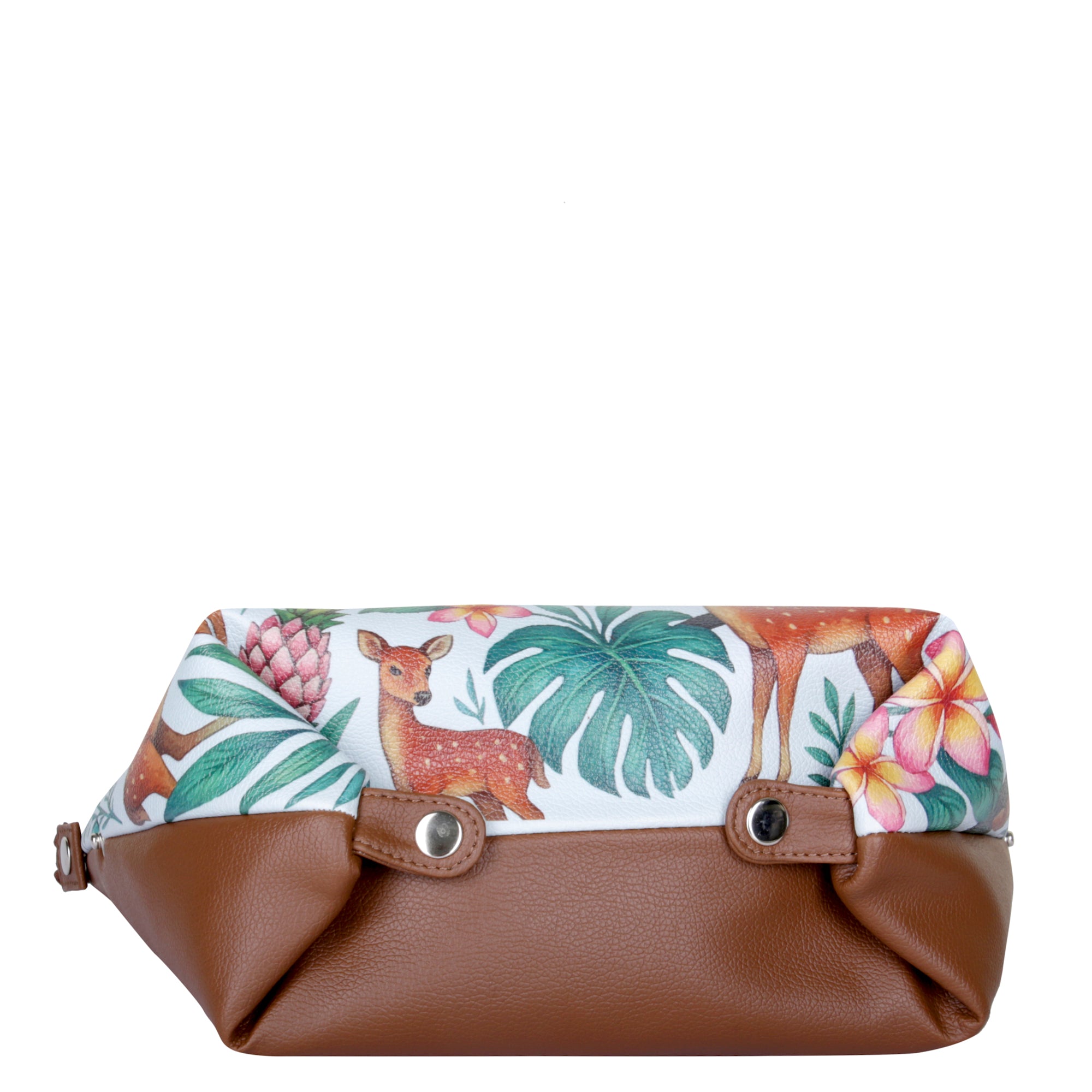 Women’s Genuine Leather 3-in-1 Printed Convertible Shoulder Bag – Stylish Top Handle Crossbody  & Handbag  Purse – Everyday Use